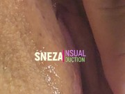 my pussy close up and my favorite mini vibrator 1/16