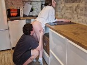 passionate sex in the kitchen 2/16