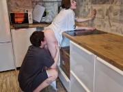 passionate sex in the kitchen 4/16