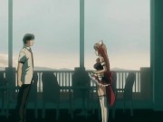 Small Tits and Hairy Pussy Girl Loves Cock Riding and Threesomes 1/16