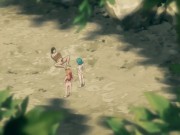 Small Tits and Hairy Pussy Girl Loves Cock Riding and Threesomes 7/16