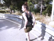 It Was Just a Walk… Until I Was Flashing and Covered in Cum - KLX 4/16