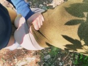 CaraxJack__Je la baise fort contre un arbre #wildsex 🌲🔥 10/16