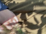 CaraxJack__Je la baise fort contre un arbre #wildsex 🌲🔥 16/16