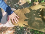 CaraxJack__Je la baise fort contre un arbre #wildsex 🌲🔥 7/16