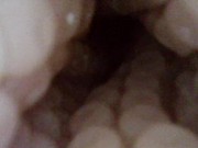 Unique Fleshlight Fuck POV - Internal Cam, Deep Thrusts, Edging Tease.