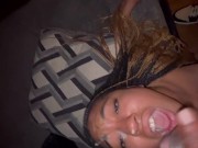 fucking my ass straight to my mouth cum on my face daddy 4/16