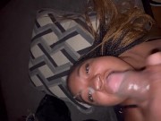 fucking my ass straight to my mouth cum on my face daddy 6/16