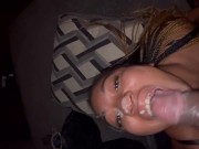 fucking my ass straight to my mouth cum on my face daddy 7/16