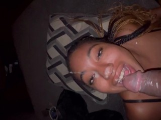 fucking my ass straight to my mouth cum on my face daddy