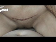 I like to ride his cock very much - amateur couple having fun 4/16