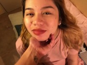 Blonde babe wants to show her skills 1/16