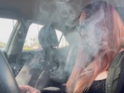 Italiana Long hair big tits Milf Artemisia Love 420 Smoke Sesh 1/16