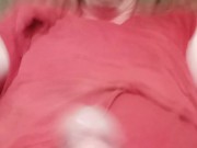 Hot cumshot bursting from throbbing cock 15/16