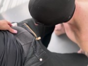 Lord Maria and MontrealBBC Humiliate Their Cuck Into Sucking Cock 15/16