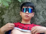 Pinoy Jakol | Spiderman Boy with his VEINY COCK and THICK CUM 5/16