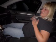 Outdoor Selbstbefriedigung heiss Fingern clitoris zittern Zucken stöhnen reiben multiple Orgasmen 1/16