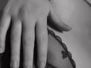 playing with my nipples in my new cherry bra 13/16