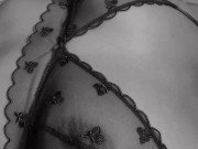 playing with my nipples in my new cherry bra 4/16