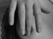 playing with my nipples in my new cherry bra 9/16