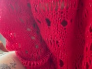 Intense Solo Dildo Ride Orgasm 5/16