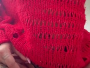 Intense Solo Dildo Ride Orgasm 6/16