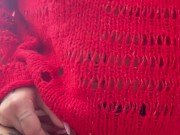 Intense Solo Dildo Ride Orgasm 7/16