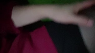 女装デブの露出散歩