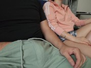 Stepdad jerks off next to his best friend's daughter 3/16