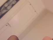 Wife fucks her lover right on the kitchen table in her husband's house... while he watches! Cuckold 9/16