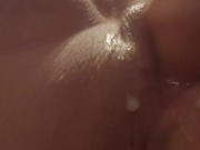 Big tit MILF can't stop squirting!