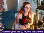 Camgirl Pxlprncss Gets Vibed Relentlessly by Chat 9/16