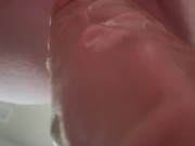 Just straight up close RAW PUSSY gripping a dildo! 1/16