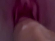 Just straight up close RAW PUSSY gripping a dildo! 13/16