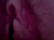 Just straight up close RAW PUSSY gripping a dildo! 3/16