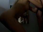 She sucks me off until I cum in her ass 1/16