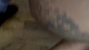 Walked in on my bbw step mom with her big ebony ass bent over
