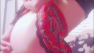 Fucking My Femboy Ass With A 9" Dildo