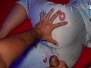 Hermanastra deja la puerta abierta para que vea su sexy pijama y no me resistí a follar su coño 2/16