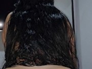 Nympho Latina Bounces in Reverse Cowgirl 15/16