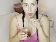 Shy 19yo Anna Teases in Sheer Lingerie 11/16