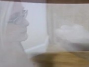 Pagie Adams assaggia e succhia un bel grosso cazzo nero 14/16