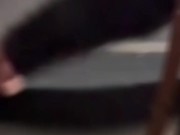 Bionda sega sconosciuto nel parcheggio del supermercato! 10/16