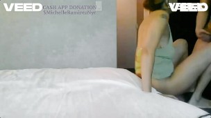 CASSIES STYLES OLIVE GREEN COSPLAY DRESS HOTEL DOOR OPEN HARDCORE ROUGH SEX POUNDING LAS VEGAS