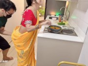 Indian Big Ass Bhabhi Hardcore Fuck in Kitchen for Starving Dick 2/16