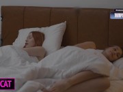 Step mom and Step sister Share Bed with Step son — Will a Naughty Hotel Night Spark Forbidden Fun?! 6/16