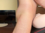 Sex Doll Creampie while Moaning Loud and Dirty Talking to Intense Shaking Orgasm  - fap2it 14/16