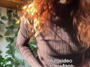 Dancing Just To Show You My Panties Like A Dirty Redhead Slut 14/16