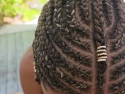 The beauty flirted with me on the beach, and then naked came to my villa and gave me a blowjob 7/16