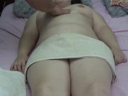 I was massaging my wife, but she's extremely ticklish 9/16